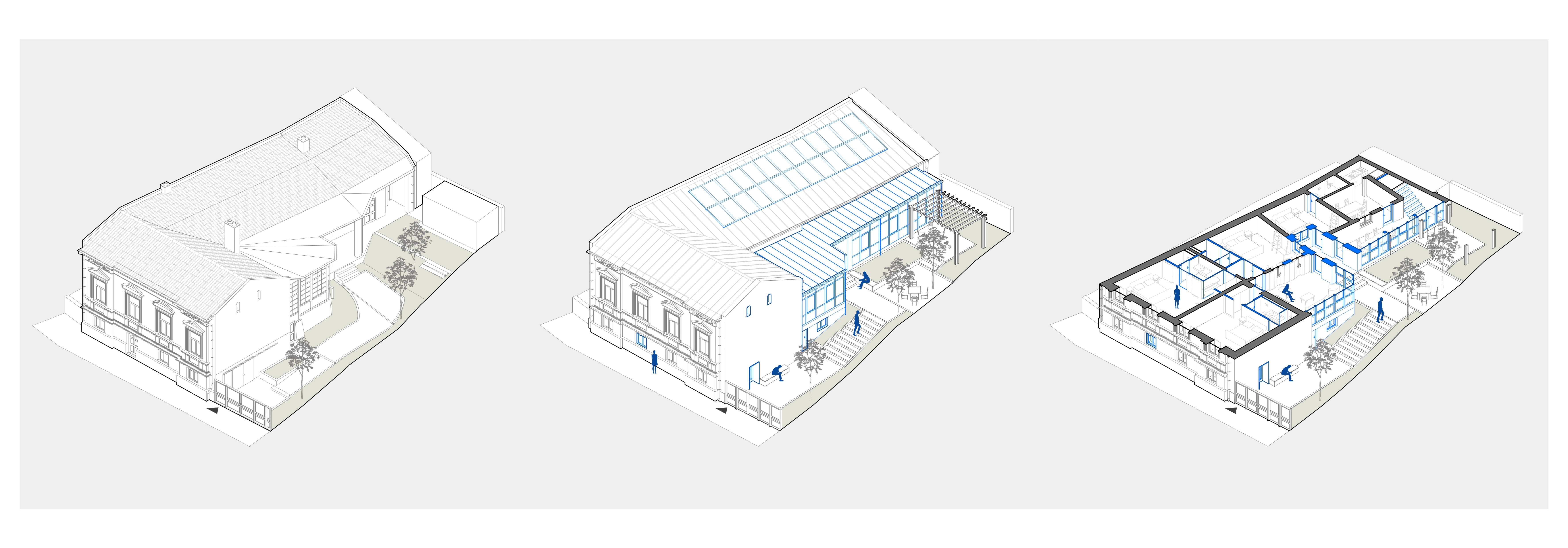 Clădire de arhitectură modernă