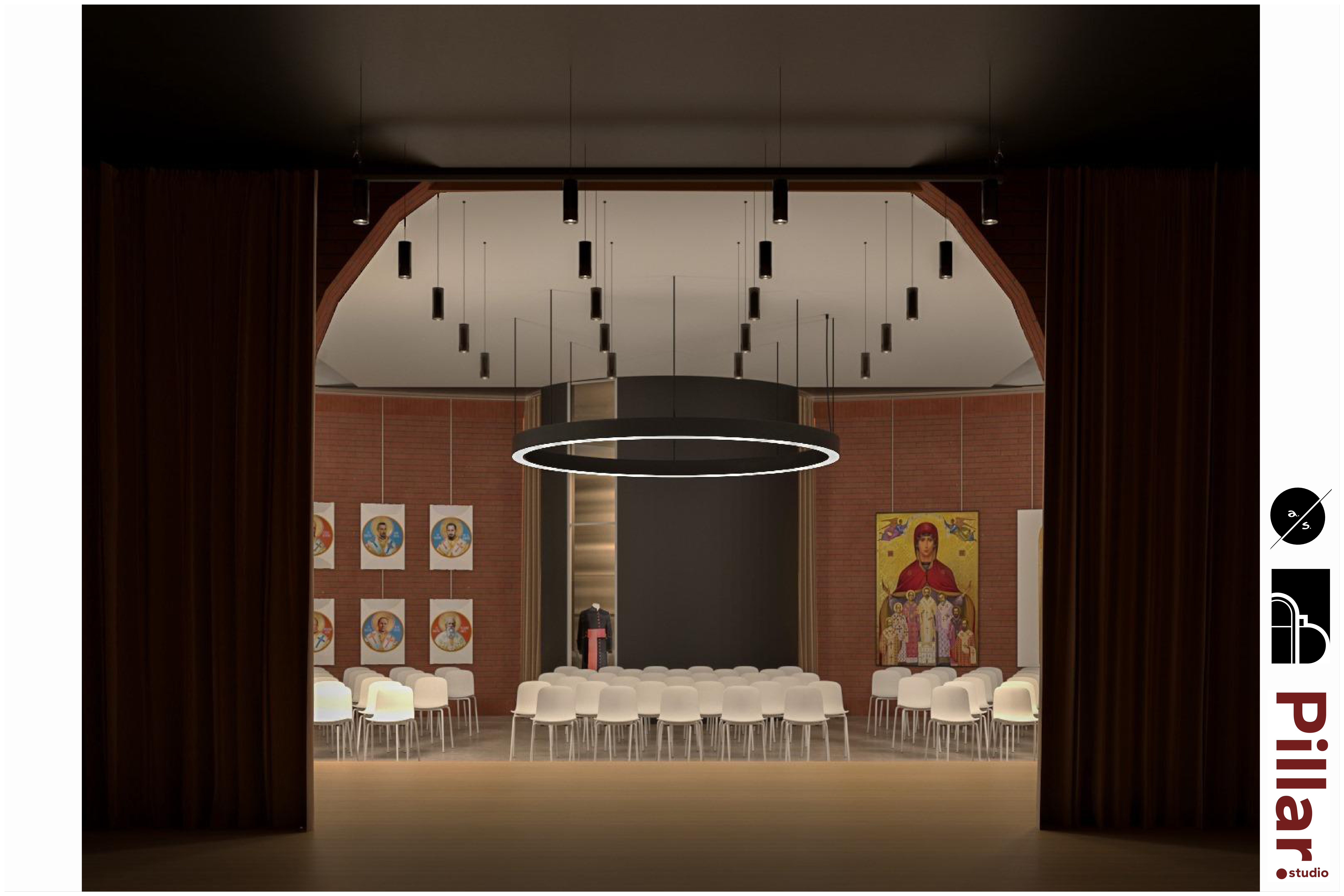 Imagine 7 pentru proiectul Design Interior- Aula Iuliu Hossu