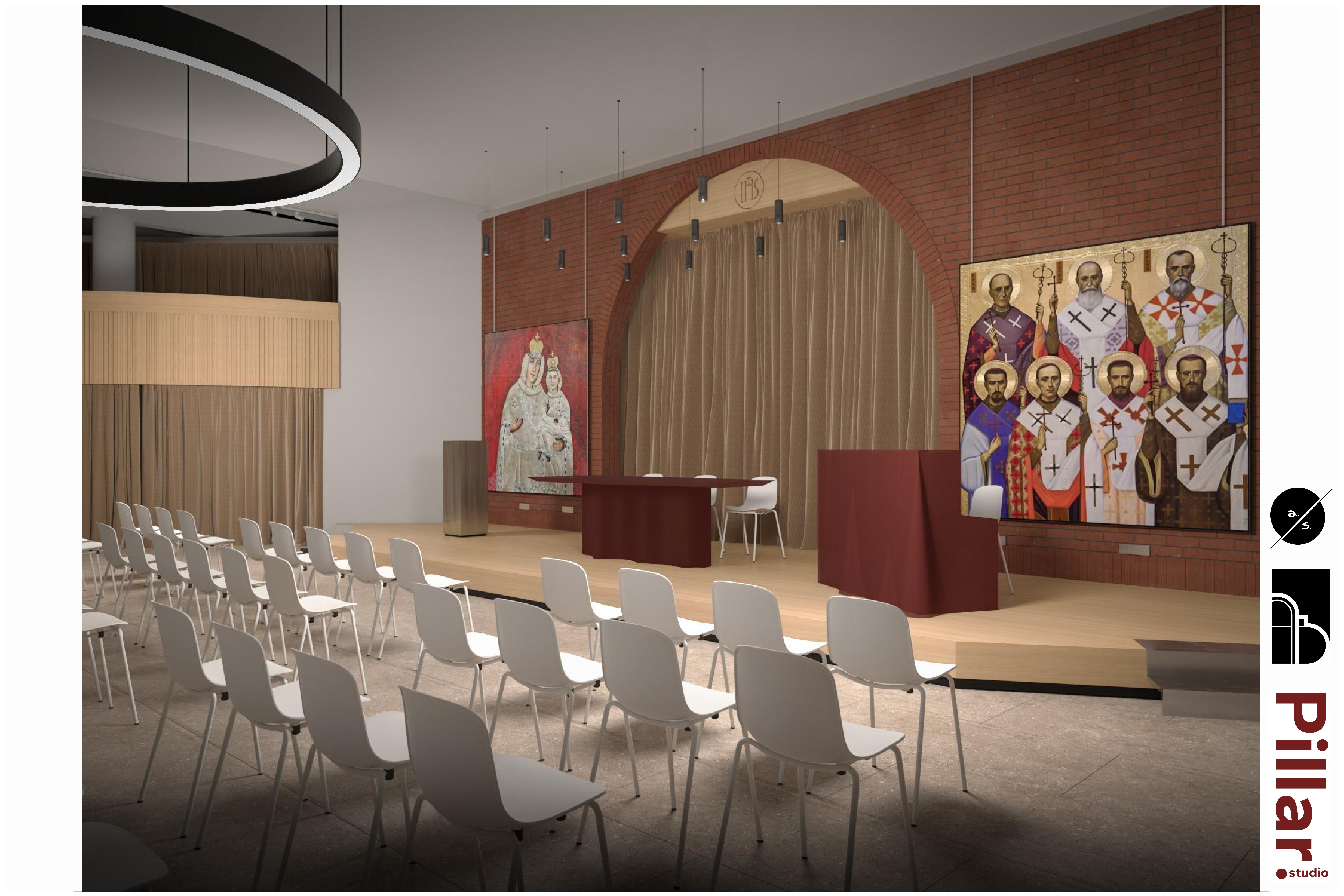 Imagine 8 pentru proiectul Design Interior- Aula Iuliu Hossu