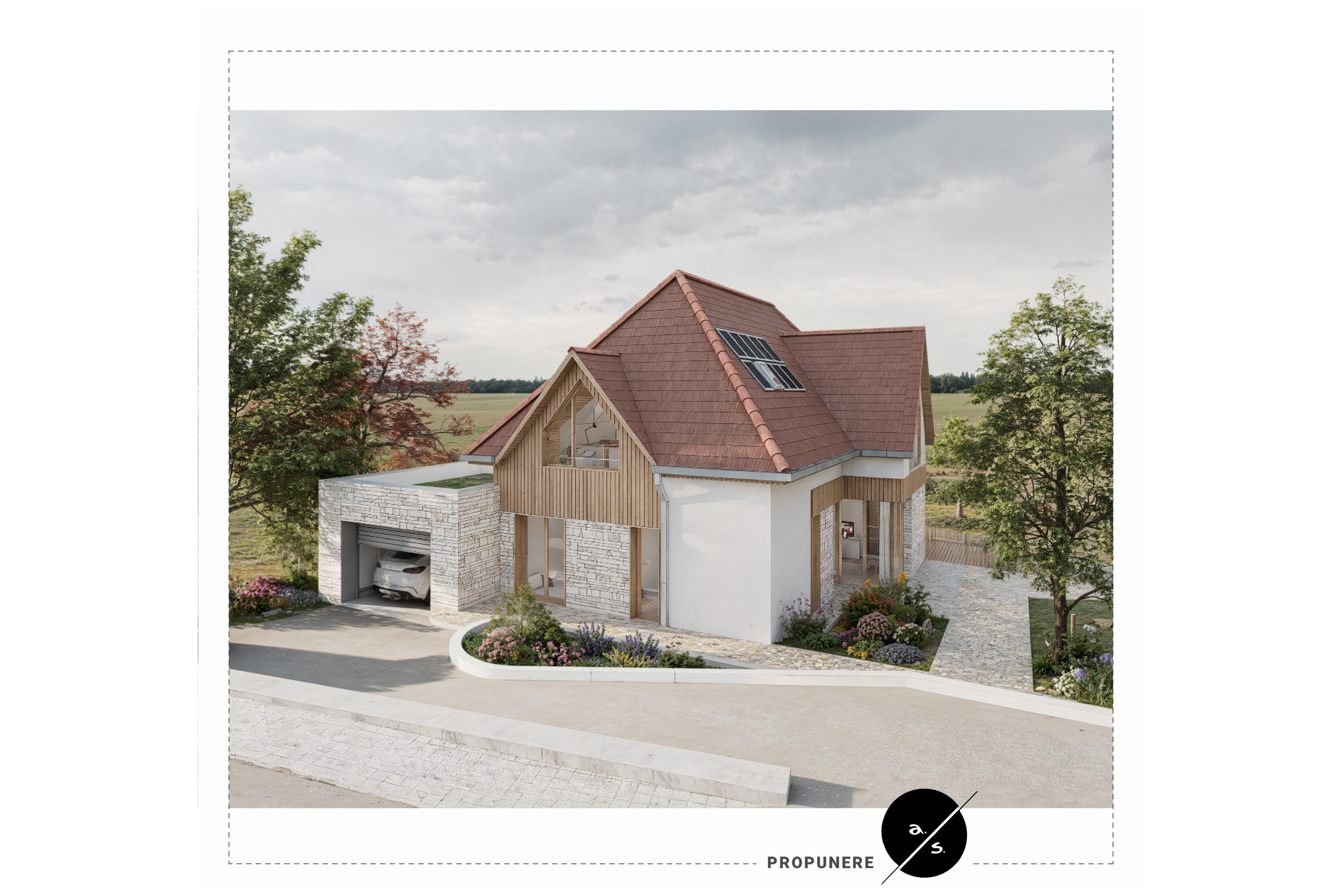 Imagine 5 pentru proiectul Locuință familială în mediul rural din județul Cluj