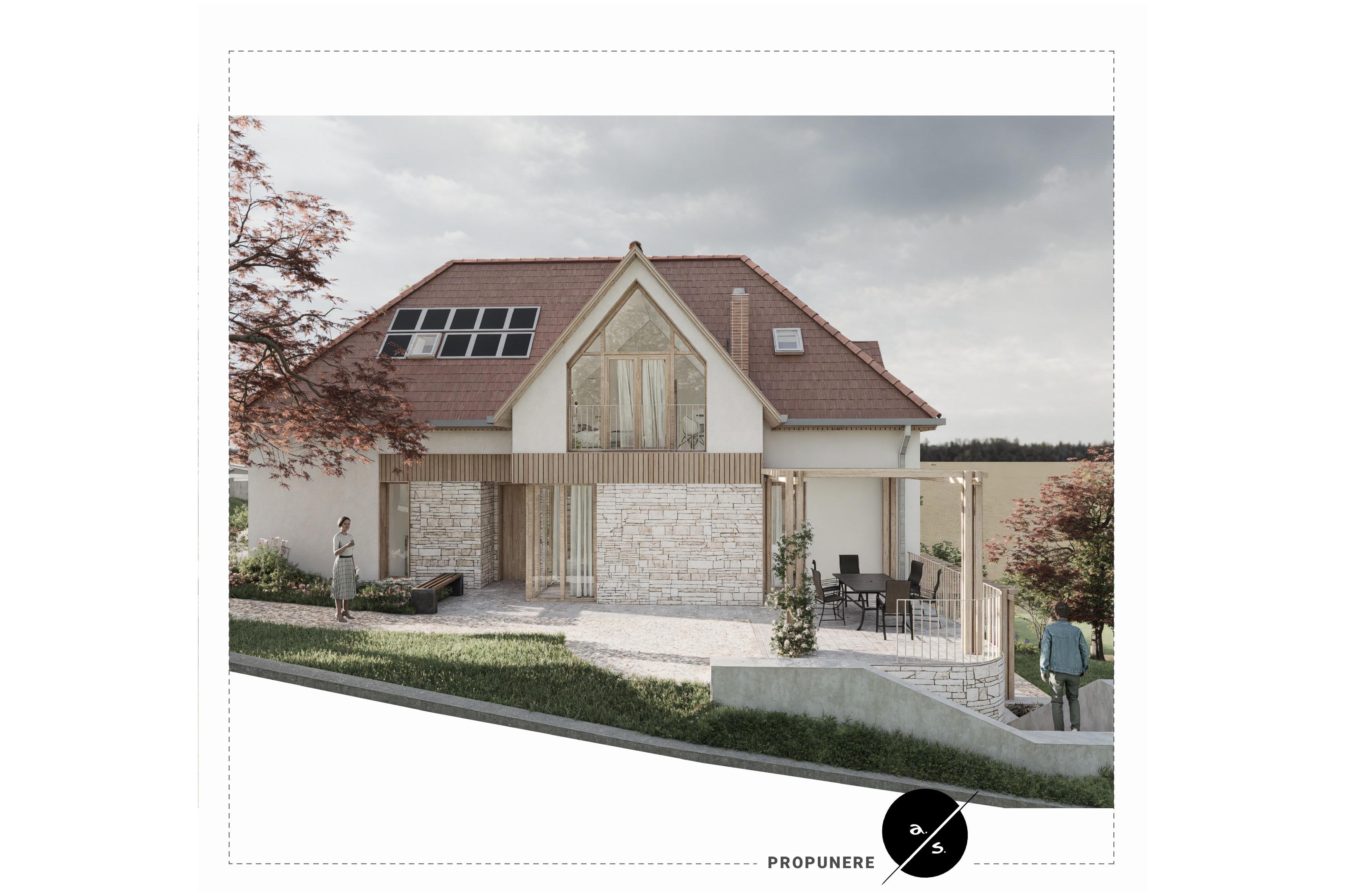 Imagine 6 pentru proiectul Locuință familială în mediul rural din județul Cluj