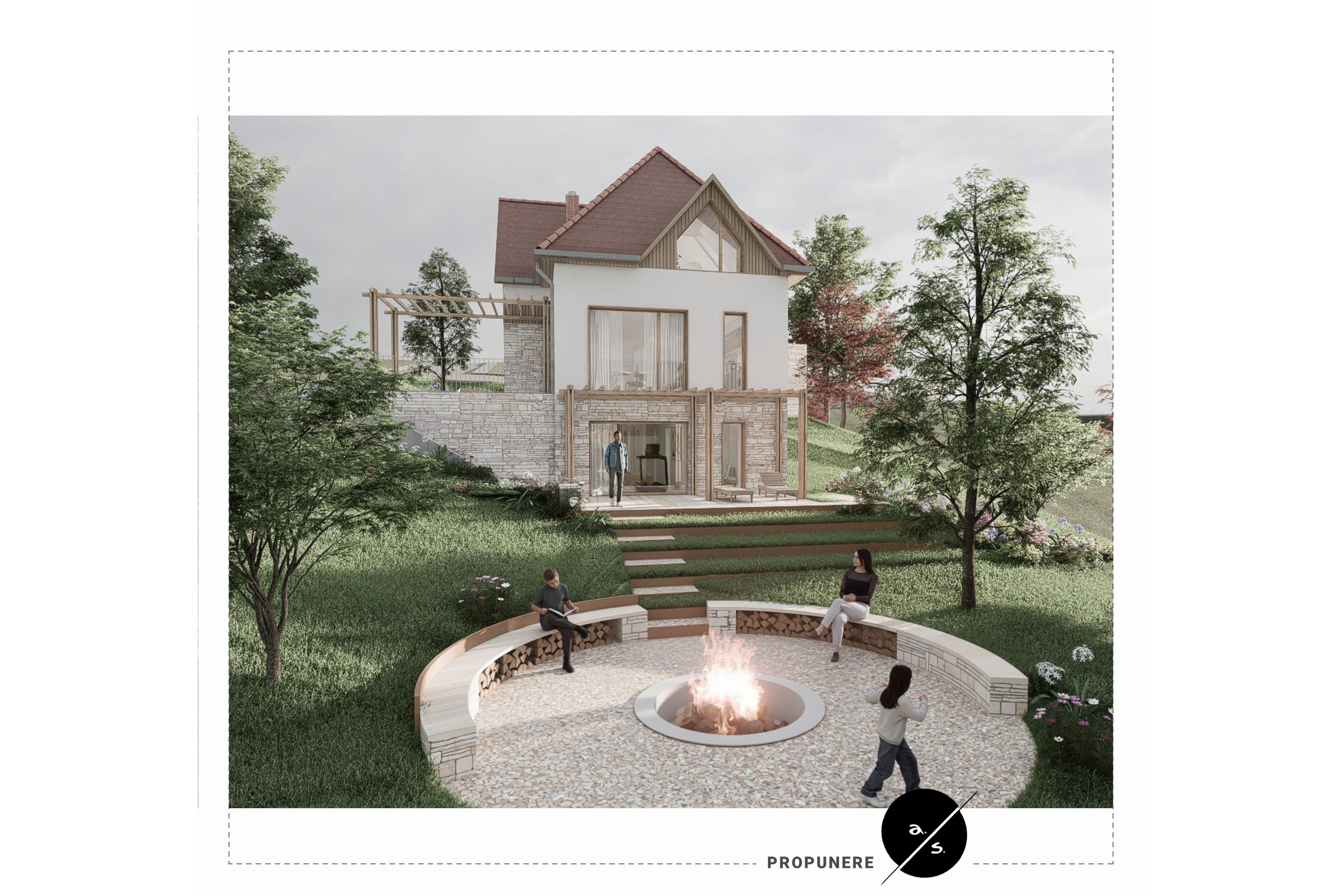 Imagine 7 pentru proiectul Locuință familială în mediul rural din județul Cluj